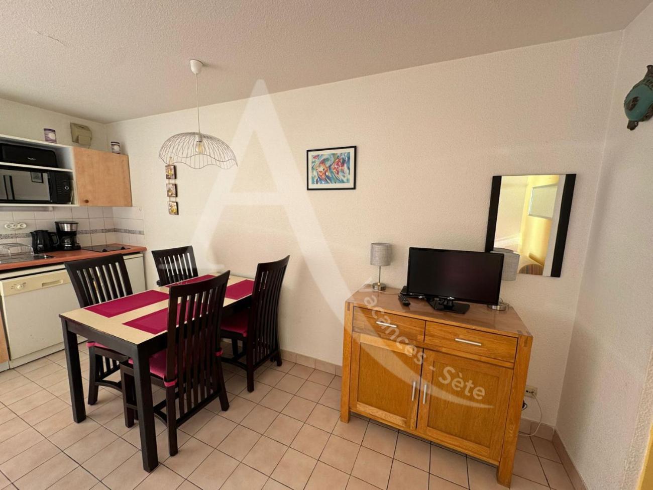 Sète Studio 4 Pers, Pkg, 1Ere Ligne Mer, Piscine, Tennis מראה חיצוני תמונה