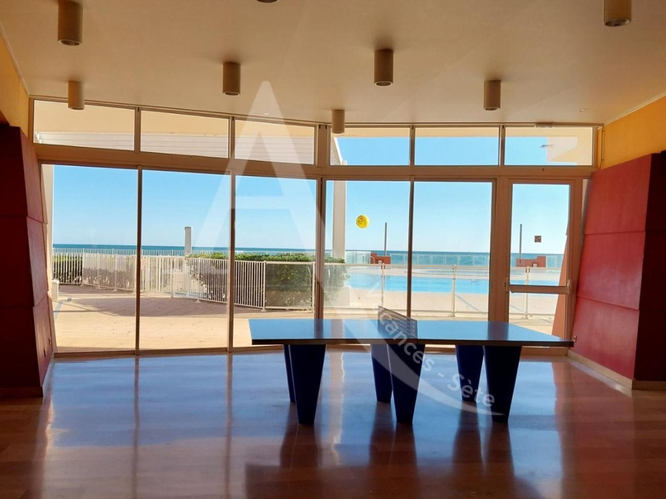 Sète Studio 4 Pers, Pkg, 1Ere Ligne Mer, Piscine, Tennis מראה חיצוני תמונה