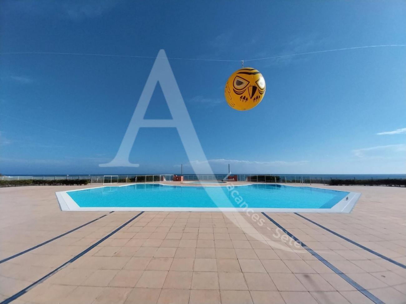 Sète Studio 4 Pers, Pkg, 1Ere Ligne Mer, Piscine, Tennis מראה חיצוני תמונה