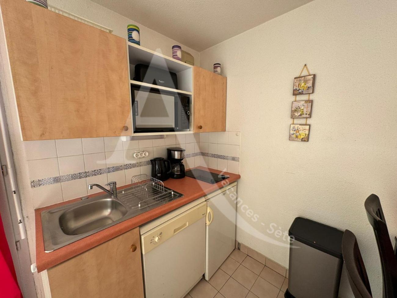 Sète Studio 4 Pers, Pkg, 1Ere Ligne Mer, Piscine, Tennis מראה חיצוני תמונה